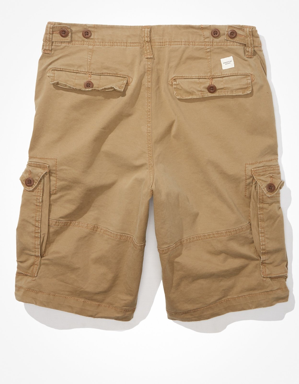 AE Flex Lived In Longer Length Cargo Short