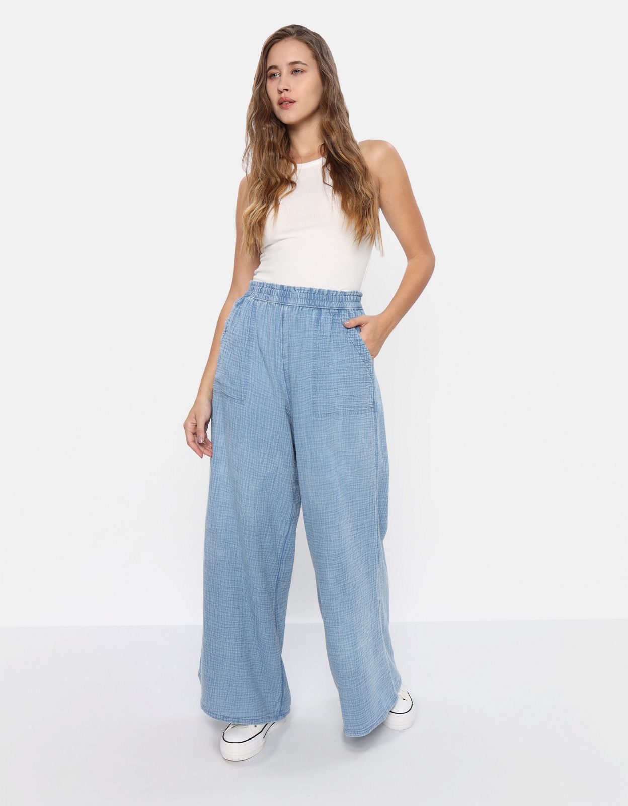 Buy Aerie High Waisted Pool-To-Party Pant online