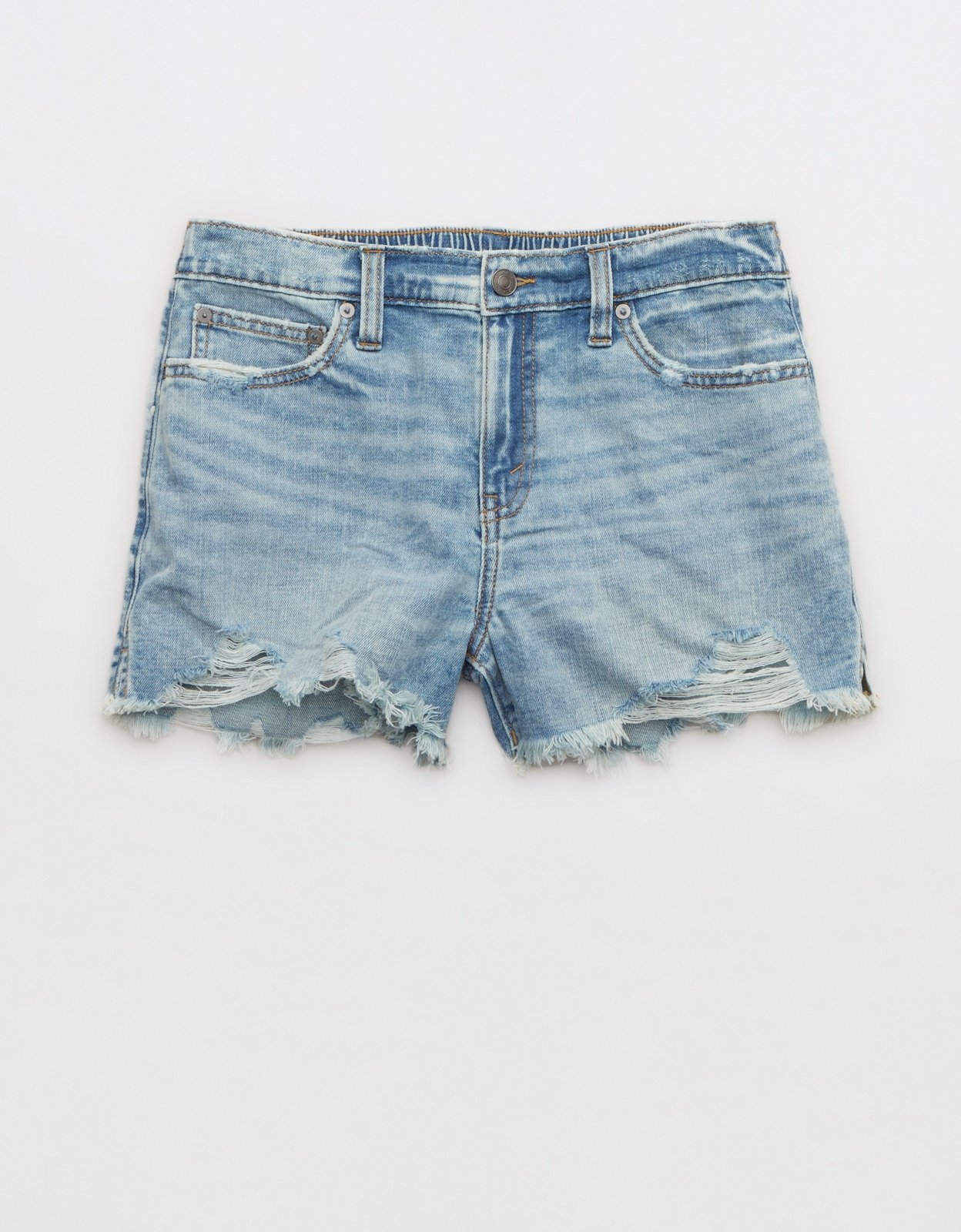 aerie denim shorts