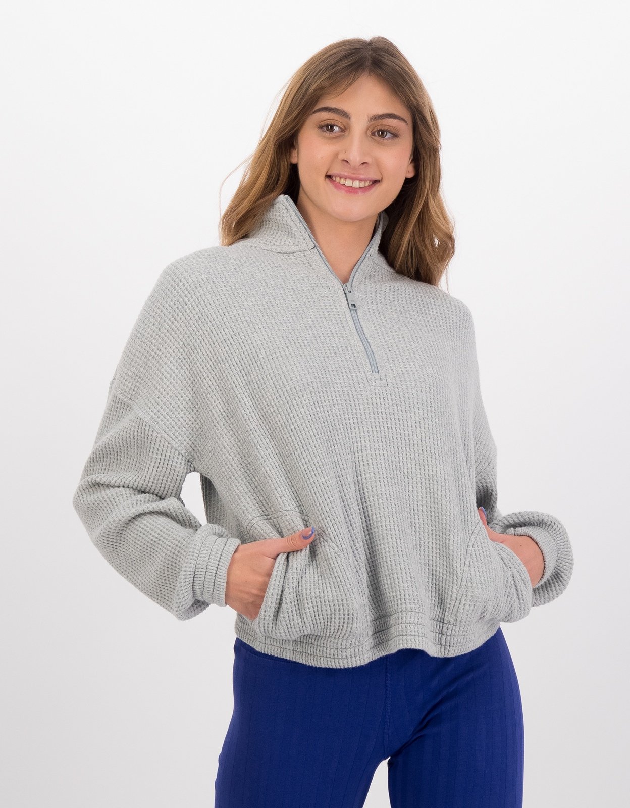 aerie quarter zip sweatshirt