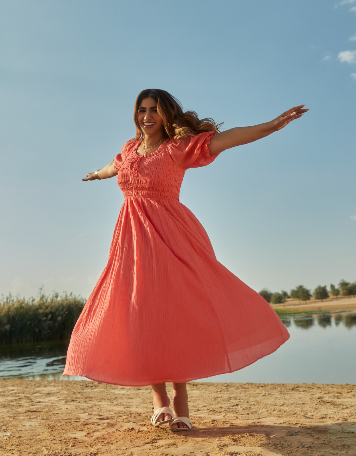 American eagle shop red dress