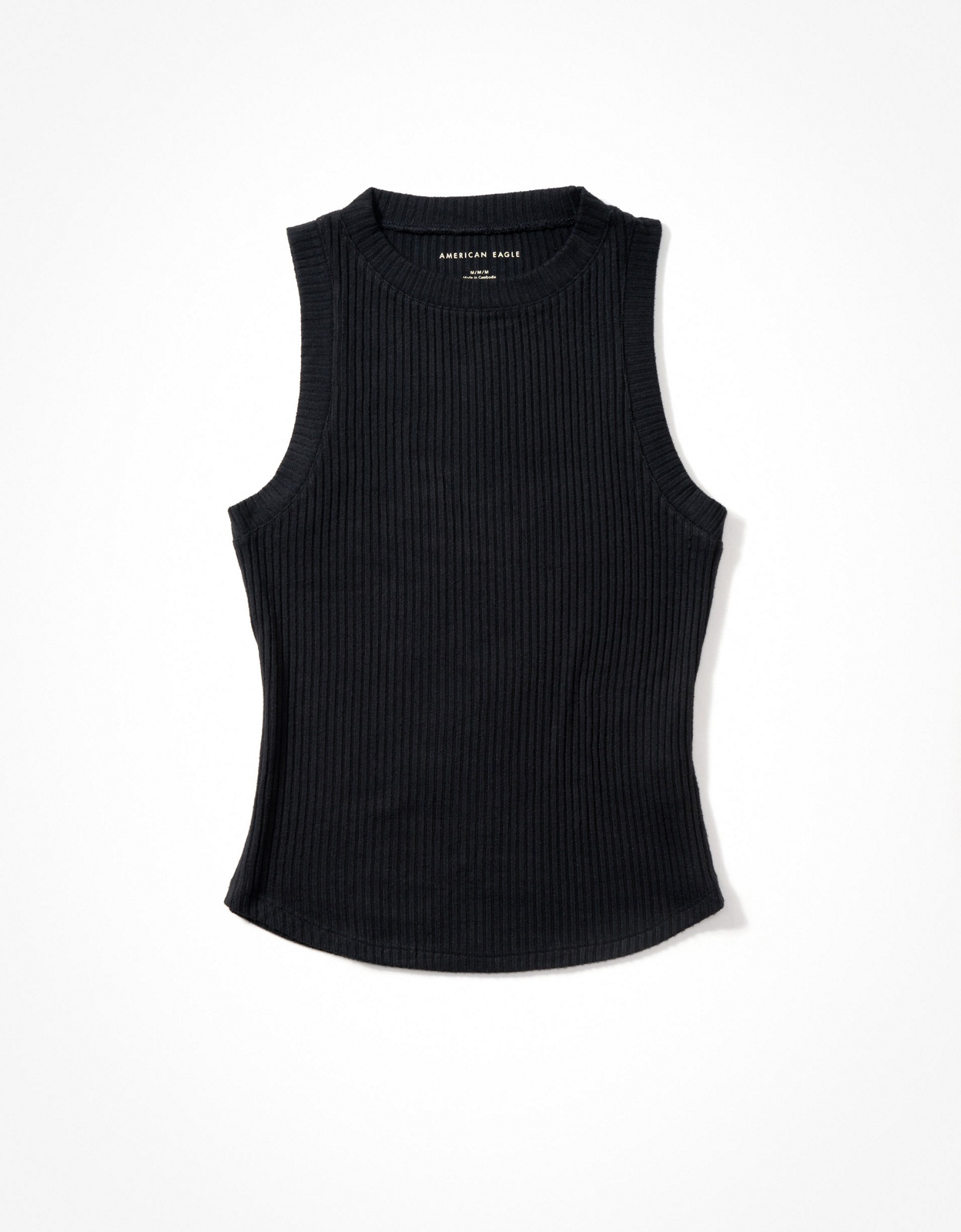 Buy AE Plush High Neck Tank Top online | American Eagle Outfitters