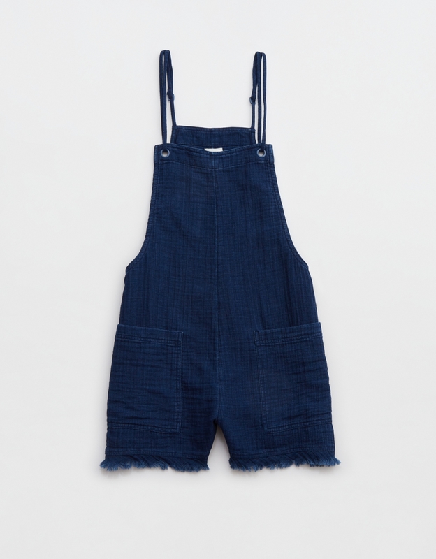 Buy H&M Denim dungaree shorts 2024 Online